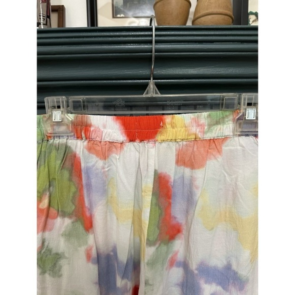 ICHI Cilovi Cloud Colorful Patterned Semi Wide Trouser Size 38 - Picture 7 of 10